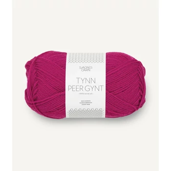 sandnes garn tynn peer gynt magenta pink rózsa vékony norveg fonal fingering