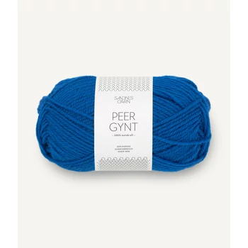 sandnes garn peer gynt jolly blue elenk kek norveg gyapju fonal