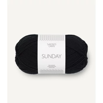 sandnes garn sunday fekete 1099 fonal