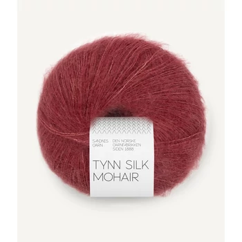 sandnes garn tynn silk mohair rusztikus rózsa rózsaszín fonal moher