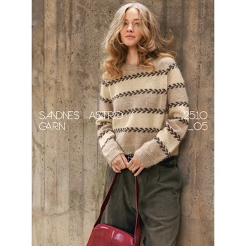 sandnes garn minta 2510 astrid pulover pulcsi