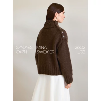 sandnes garn minta 2602 diy mina pulover pulcsi