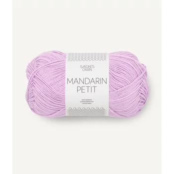 sandnes garn mandarin petit lila orgona pamut  norveg skandinav nyari fonal 