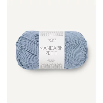 sandnes garn mandarin petit kék pamut  norveg skandinav nyari fonal 