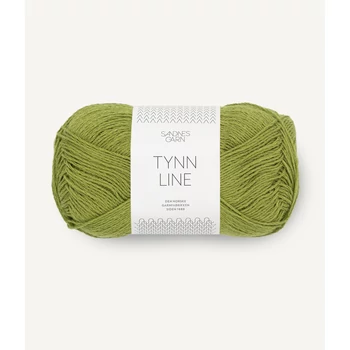 sandnes garn tynn line zold matcha pamut len norveg skandinav nyari fonal 