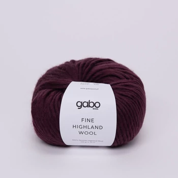 gabo gyapju fonal  vastag bulky burgundi voros