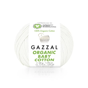 GAZZAL  - ORGANIC BABY COTTON Fehér  (415)