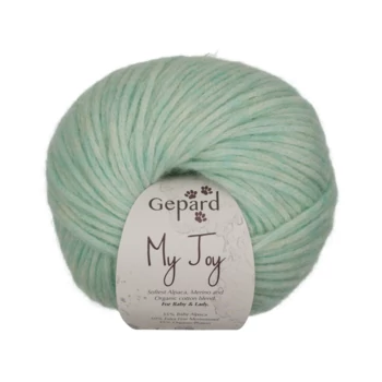 gepard my joy baby alpaca merinoi gyapju organikus pamut fujt fonal zold