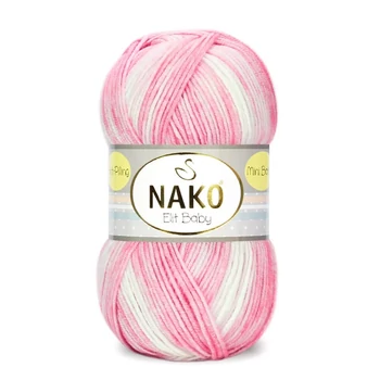 nako elit baby mini batik fonal babafonal antipilling bolyhosodasmentes premium akril  szinatmenetes rozsaszin 32454