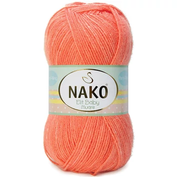 nako elit baby muare  fonal babafonal antipilling bolyhosodasmentes premium akril  vintage komosott piros korall 31767