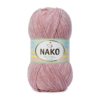 nako elit baby muare  fonal babafonal antipilling bolyhosodasmentes premium akril  vintage komosott rozsaszin rozsa antik 32153