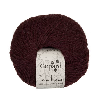 gepard pura lana merinoi alpaka gyapju közepes vastagsagu fonal szilvakék bordo