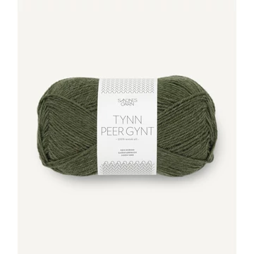 sandnes garn tynn peer gynt zöld melír vékony norveg fonal fingering