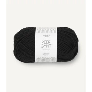 sandnes garn peer gynt fekete fonal 1099