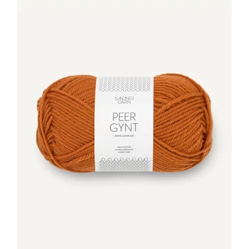 sandnes garn peer gynt barna cognac norveg gyapju fonal