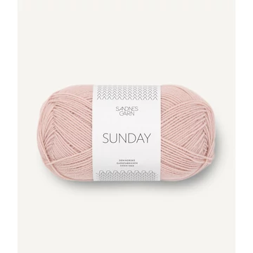 sandnes garn sunday rózsaszin puder pink 3511  fonal