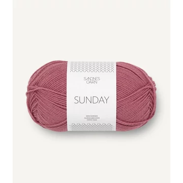 sandnes garn sunday málnapiros norveg merinoi gyapju fonal