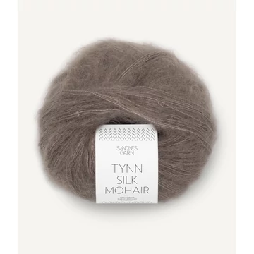 sandnes garn tynn silk mohair moher fonal tölgy barma