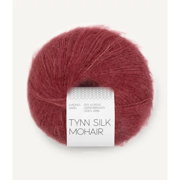 sandnes garn tynn silk mohair rusztikus rózsa rózsaszín fonal moher