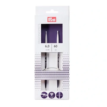 prym ergonomikus korkototu kototu muanyag nemet 60 cm 6 mm 215608