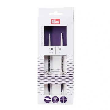 prym ergonomikus korkototu kototu muanyag nemet 80 cm 4.5 mm 215805