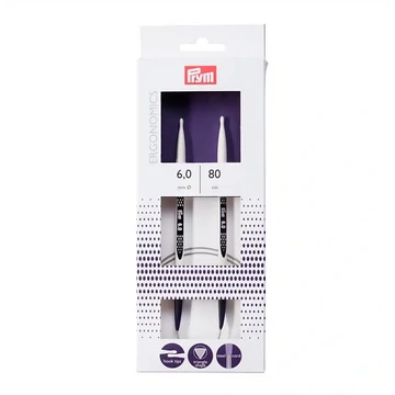 prym ergonomikus korkototu kototu muanyag nemet 80 cm 6 mm 215808