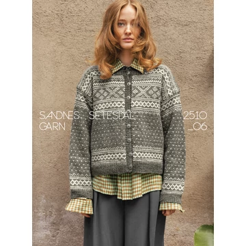 sandnes garn minta 2510 setesdal noi  pulover pulcsi