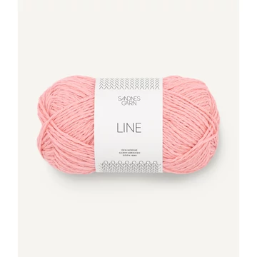sandnes garn line pink rózsaszín pamut len norveg skandinav nyari fonal 4213