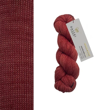 gazzal wool star premium merinoi kezzel festett termeszetes fonal sarga mandarin 3831