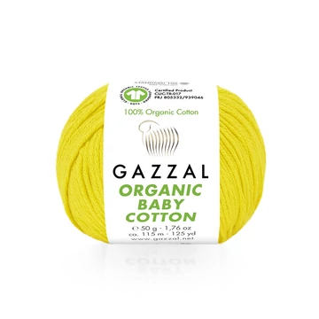GAZZAL  - ORGANIC BABY COTTON Citrom (420)