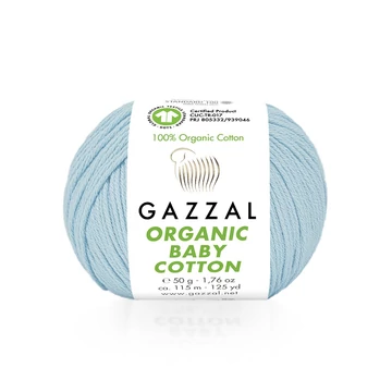GAZZAL  - ORGANIC BABY COTTON Égkék  (423)