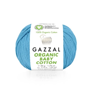 GAZZAL  - ORGANIC BABY COTTON Élénk kék  (424)