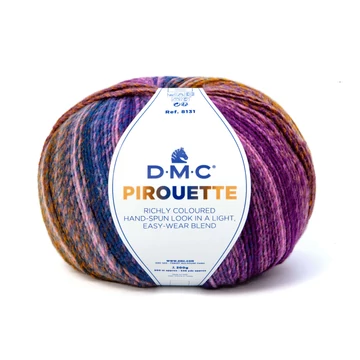 dmc pirouette piruette szinatmenetes akril fonal multicolor 839