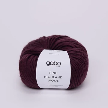 gabo gyapju fonal  vastag bulky burgundi voros