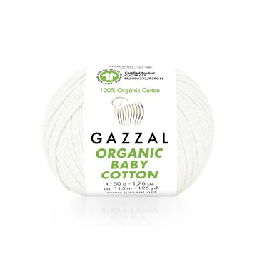 GAZZAL  - ORGANIC BABY COTTON Fehér  (415)