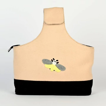 knitpro taska csuklotaska projekttaska kezimunkataska tarolo mehecske bumblebee 12820