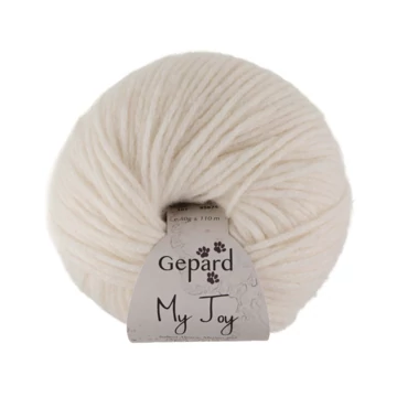 gepard my joy baby alpaca merinoi gyapju organikus pamut fujt fonal feher