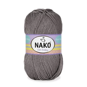nako elit baby fonal babafonal antipilling bolyhosodasmentes premium akril szurke 10994