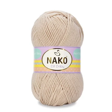 nako elit baby fonal babafonal antipilling bolyhosodasmentes premium akril  bezs 1204