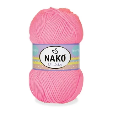nako elit baby fonal babafonal antipilling bolyhosodasmentes premium akril  pink rozsaszin 12382