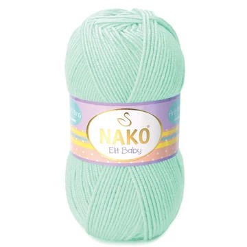 nako elit baby fonal babafonal antipilling bolyhosodasmentes premium akril  turkiz vilagos halvany 6692