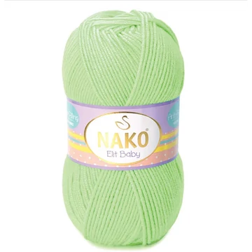 nako elit baby fonal babafonal antipilling bolyhosodasmentes premium akril vilagoszold halvanyzold fuzold 6712