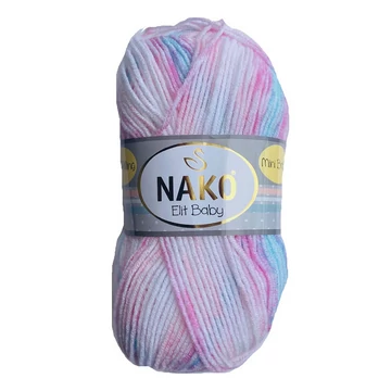 nako elit baby mini batik fonal babafonal antipilling bolyhosodasmentes premium akril  szinatmenetes rozsaszin kek 32431
