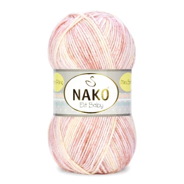 nako elit baby mini batik fonal babafonal antipilling bolyhosodasmentes premium akril  szinatmenetes rozsaszin 32458