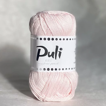 puli pamut fonal amigurumi mercerizált rózsaszín