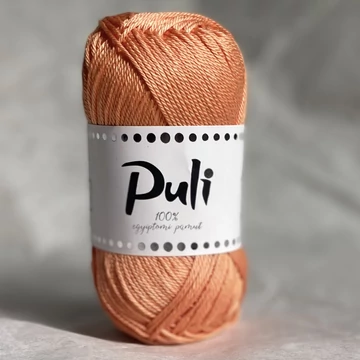 puli pamut fonal amigurumi mercerizált sárga mandarin