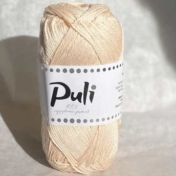 puli pamut fonal amigurumi mercerizált marcipan bézs