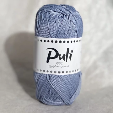 puli pamut fonal amigurumi mercerizált kék középkék ibolya