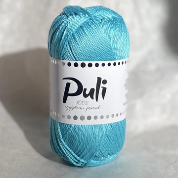 puli pamut fonal amigurumi mercerizált kék türkiz