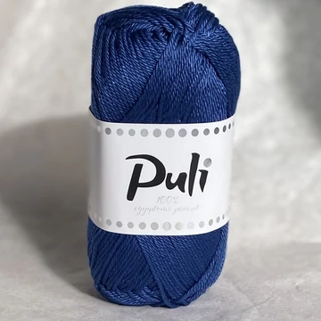 puli pamut fonal amigurumi mercerizált kék navy tengerészkék marine
